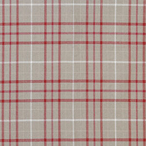 Keynes Cranberry Fabric by Laura Ashley